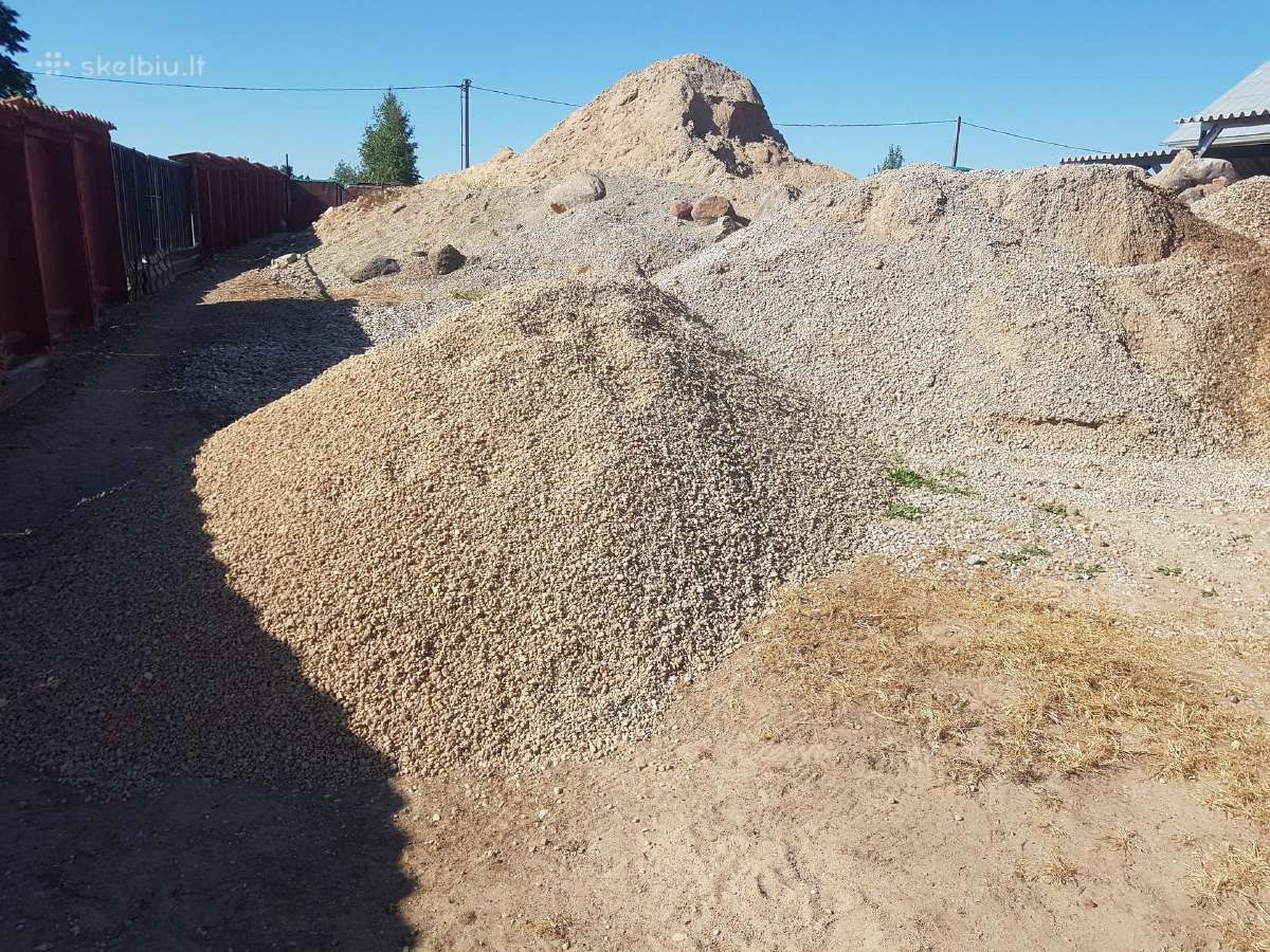Skalda,žvyras,smėlis,juodžemis,maltas betonas - nuotraukos Nr. 4