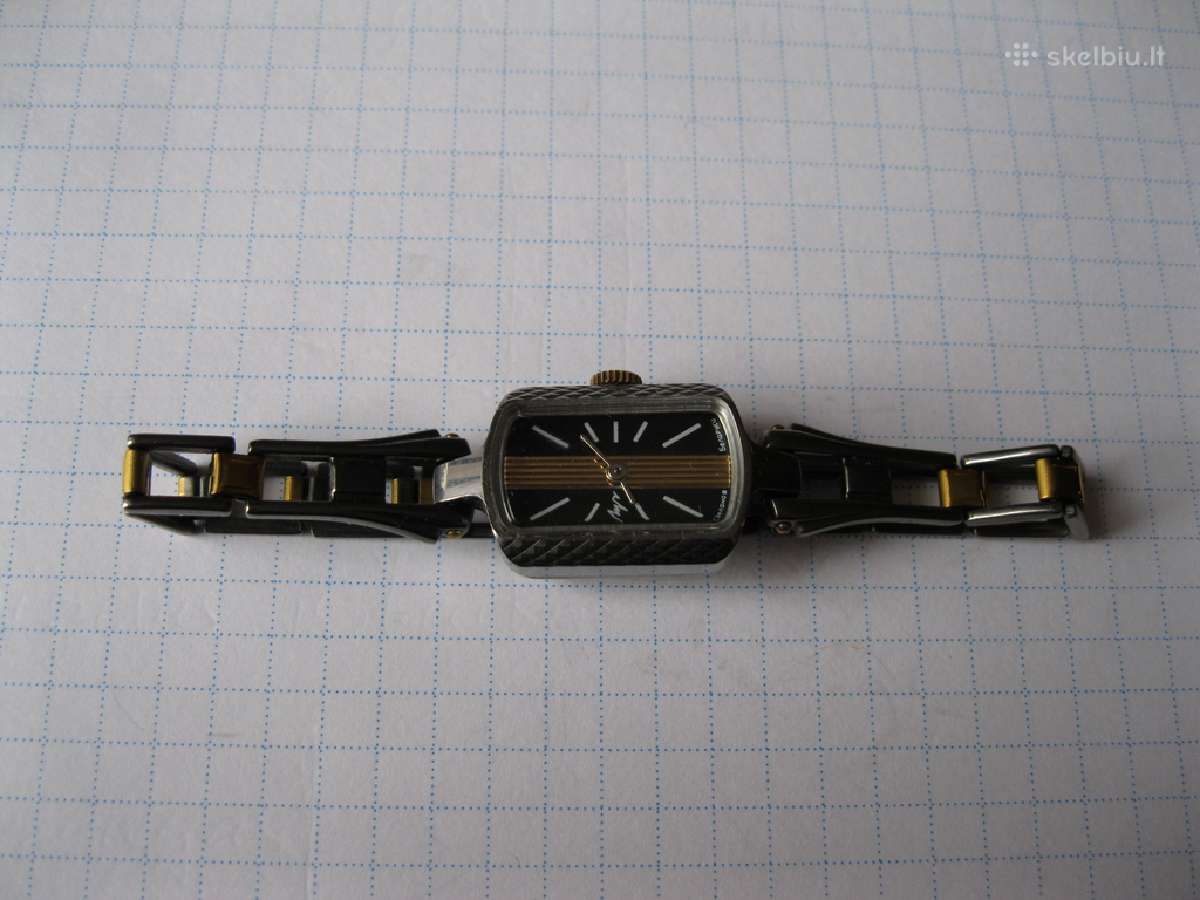 Moteriskas mechaninis laikrodukas su apyranke - nuotraukos Nr. 3