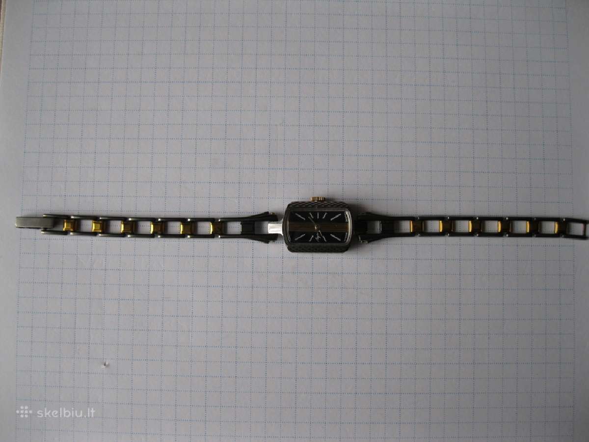 Moteriskas mechaninis laikrodukas su apyranke - nuotraukos Nr. 5