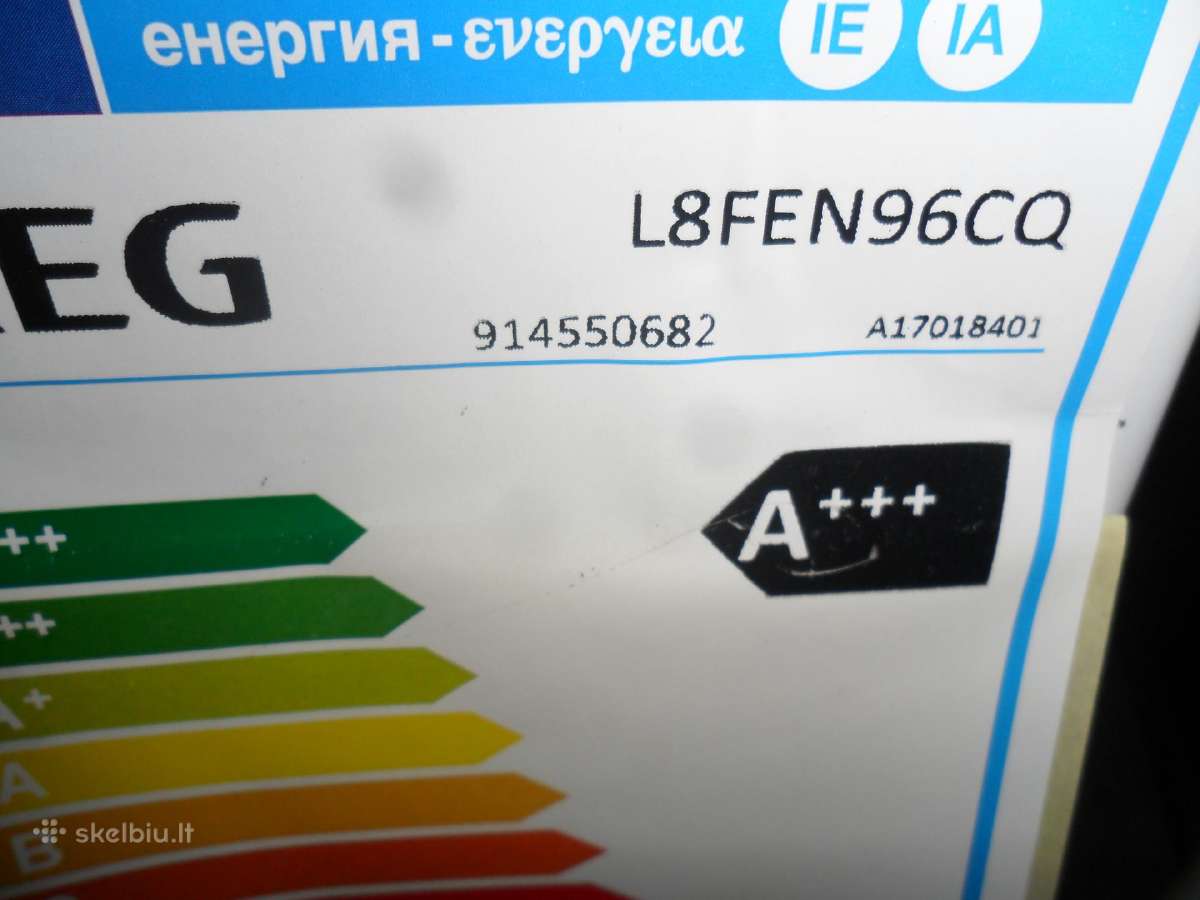 Nauja Skalbimo Masina Aeg L8fen96cq - nuotraukos Nr. 3