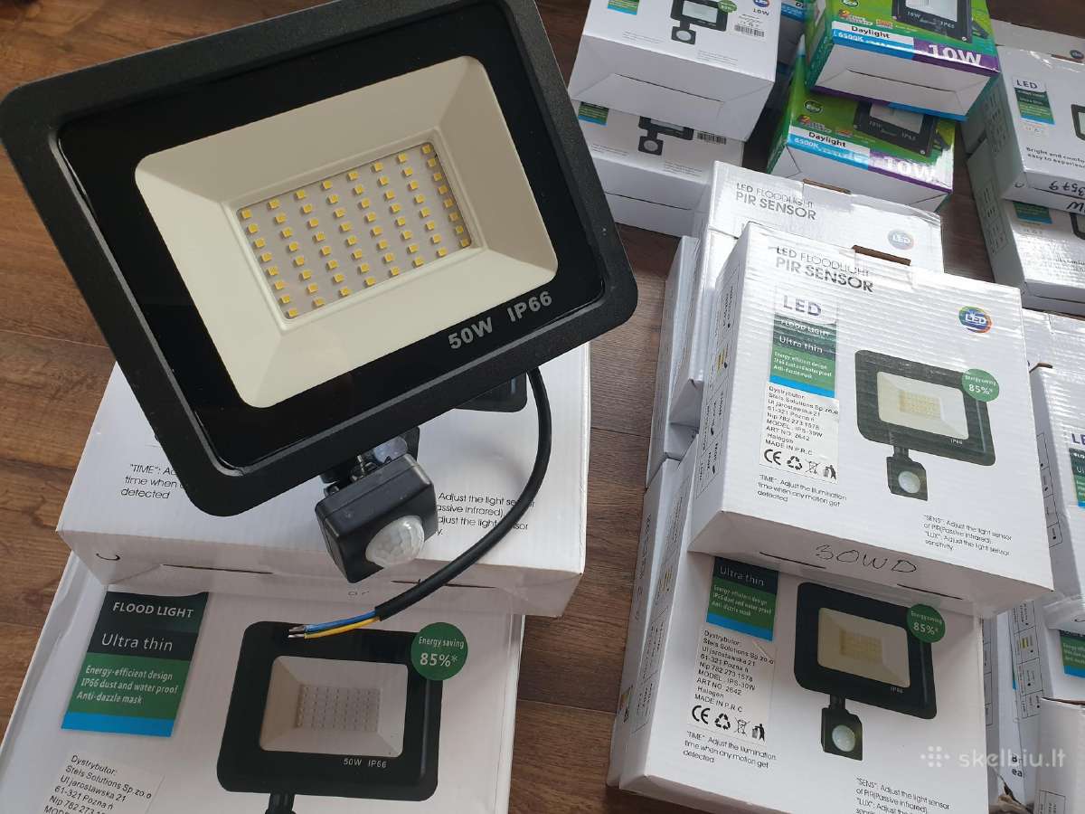 LED Lauko šviestuvas Pigiausiai! 10-1000w - nuotraukos Nr. 18