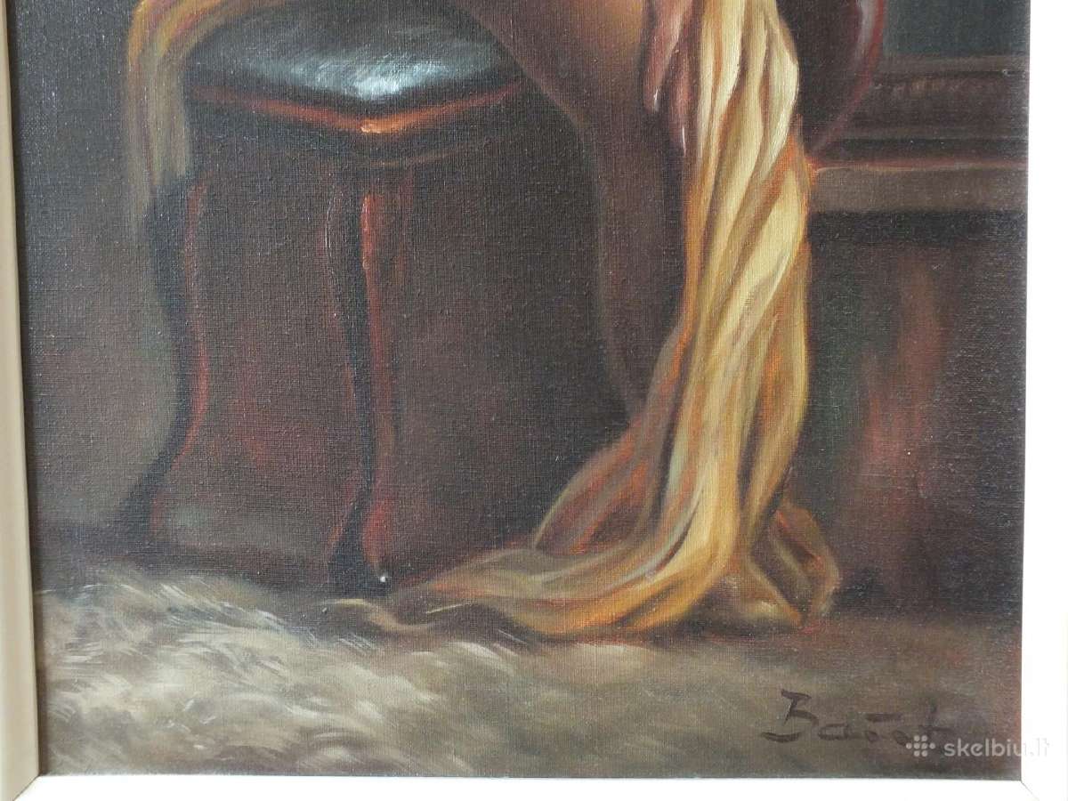 Prieškarinė akvarelė. Kaina 30 Eur. - nuotraukos Nr. 6