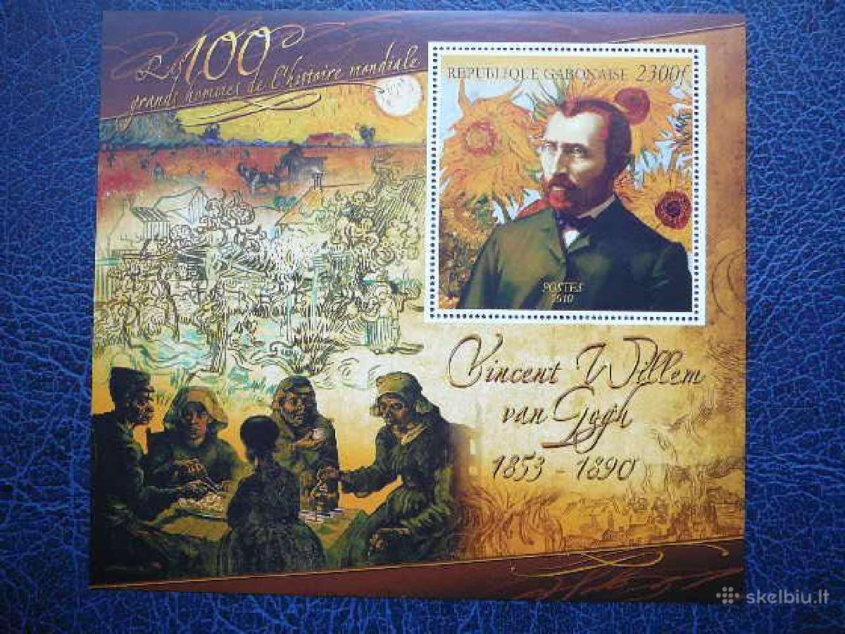 Izymus zmones Dailė V. van Gogas svarus bn1810a/b