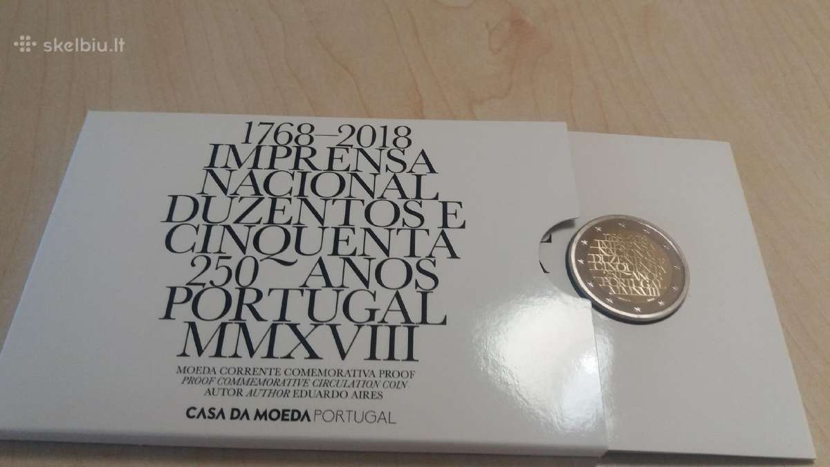 Portugalijos monetos kortelėse - nuotraukos Nr. 2