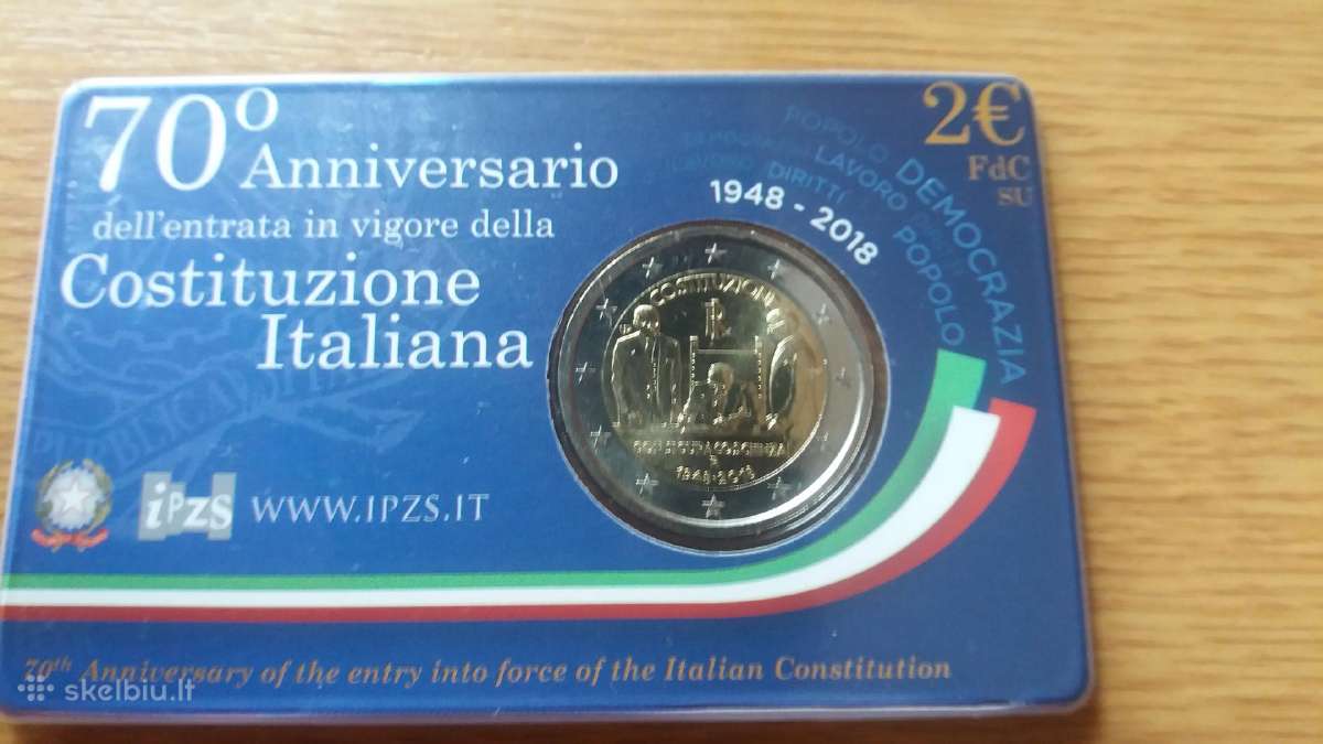 Italijos monetos kortelėse - nuotraukos Nr. 3