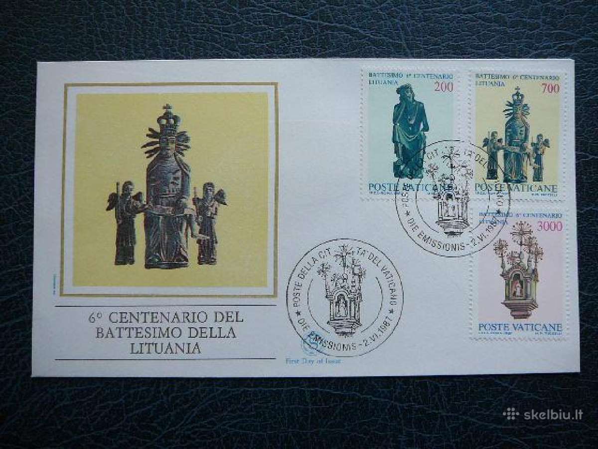 Vatikanas Sv.statuleles (Lietuva) 1987 Pdv14