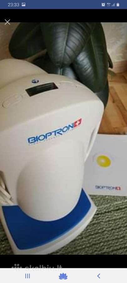 Bioptron Pro1 Būklė 10/10 balų(visi priedai) - nuotraukos Nr. 3