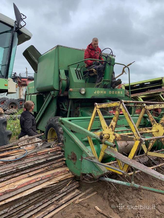 Javų kombainas John Deere 430 Ardomas Dalimis - nuotraukos Nr. 2
