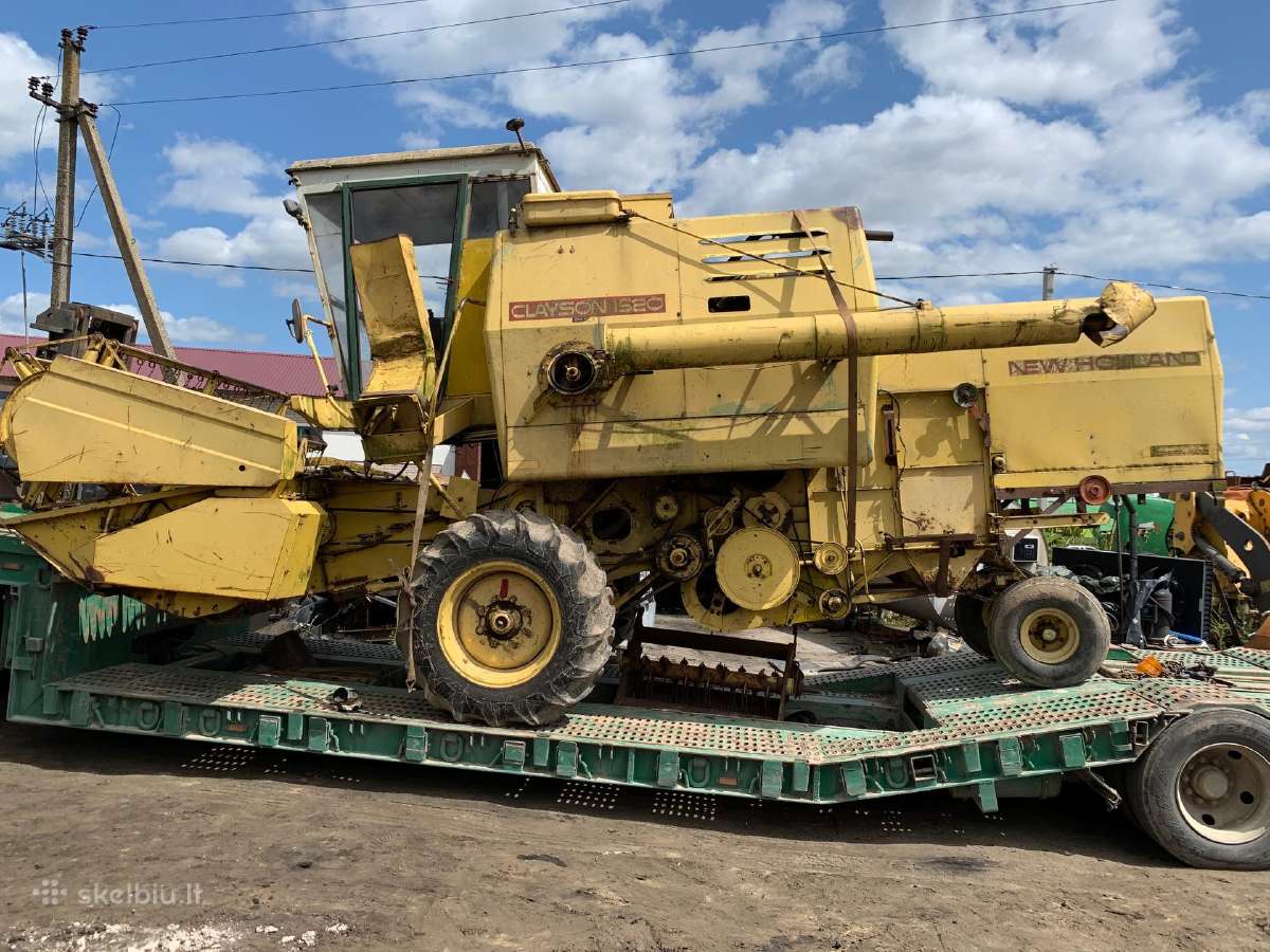 Kombainas New Holland Clayson 1520 Ardomas Dalimis