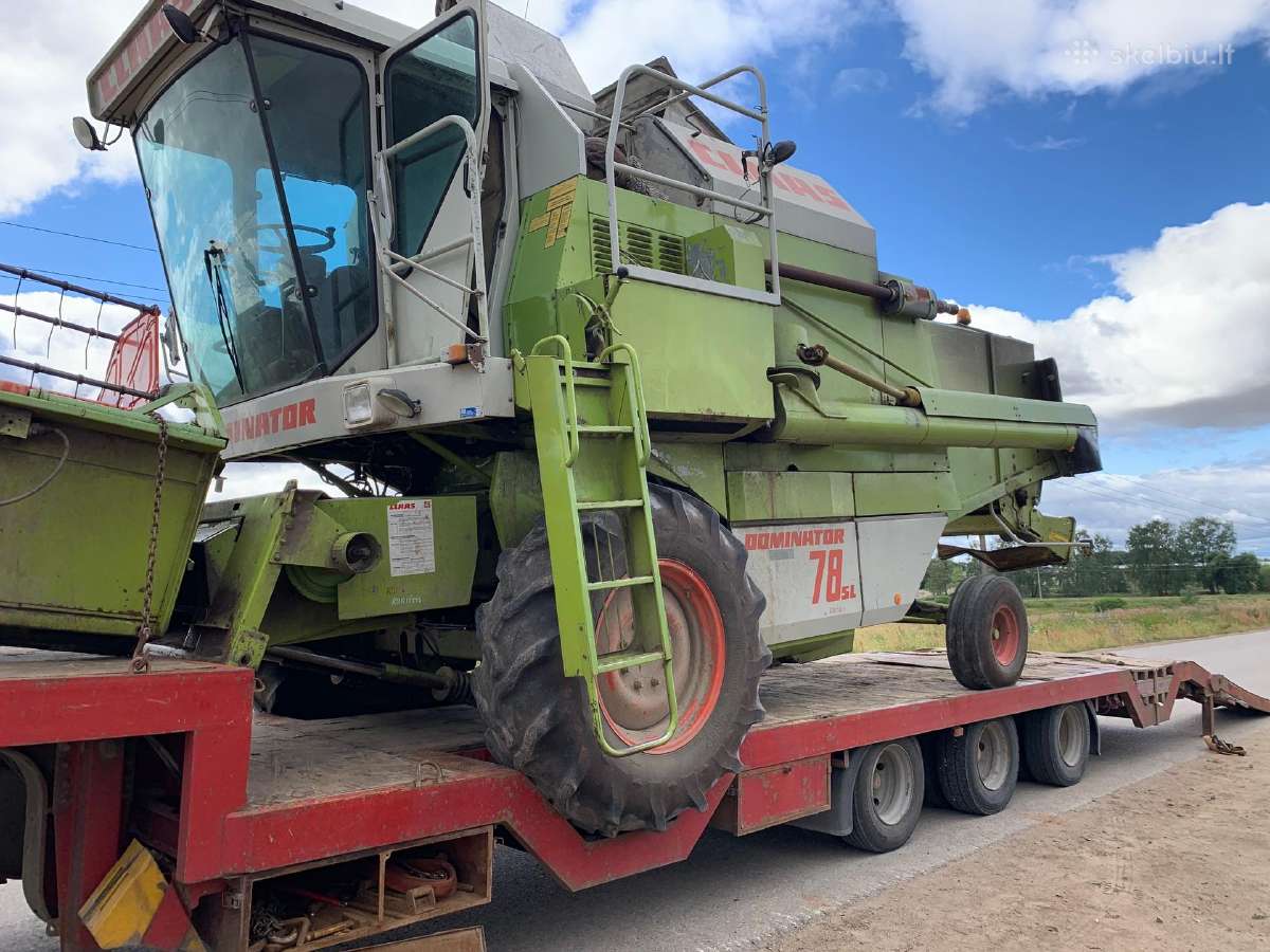Javų kombainas Claas Dominator 78sl Ardomas Dalimi - nuotraukos Nr. 6