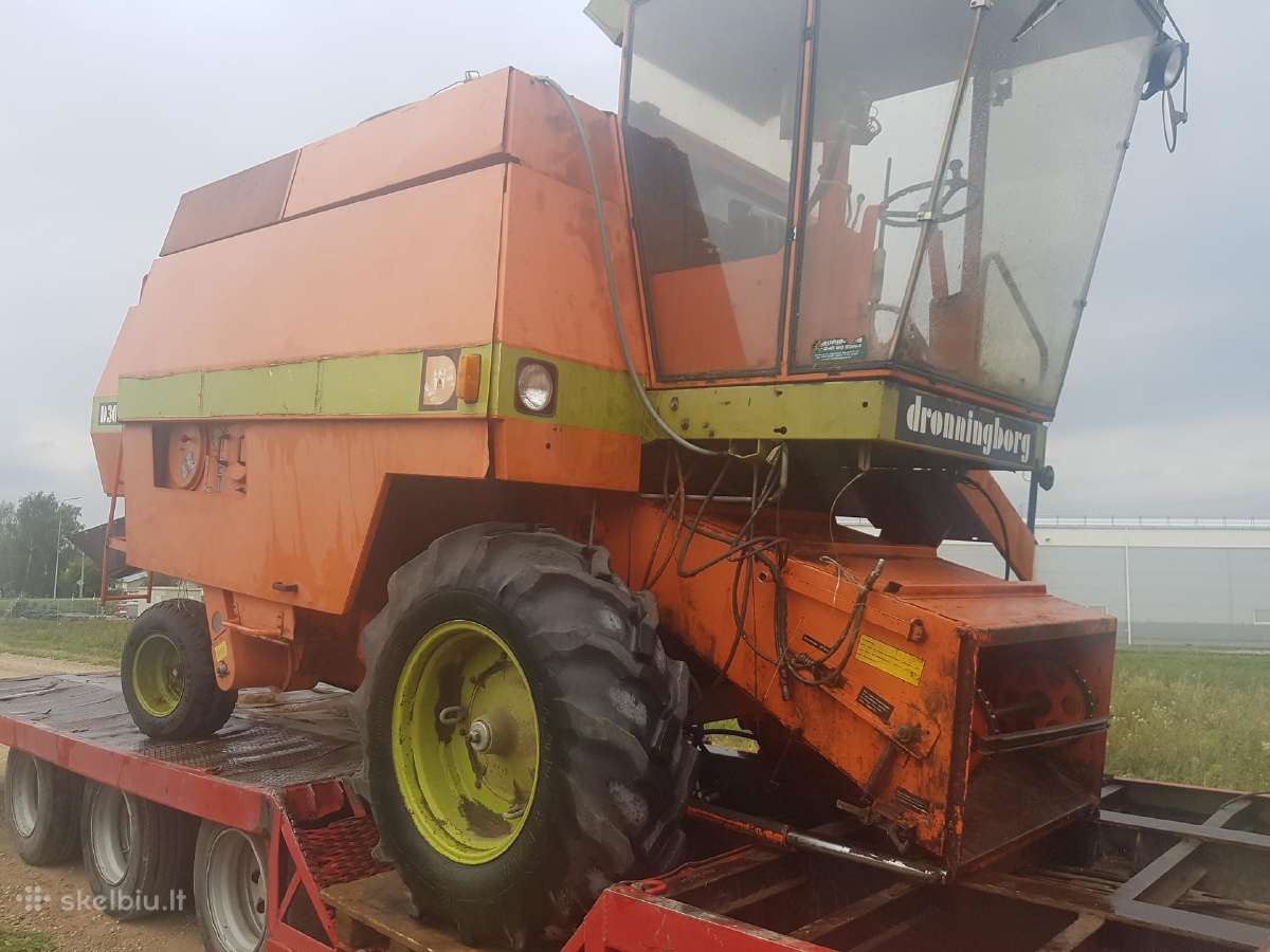 Javų kombainas Dronningborg D3000 Ardomas Dalimis