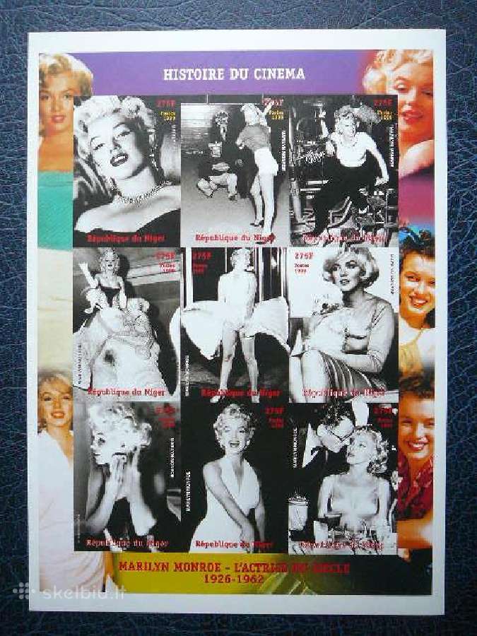 Marilyn Monroe Kinas Nigerija 1999 svarus ngr976