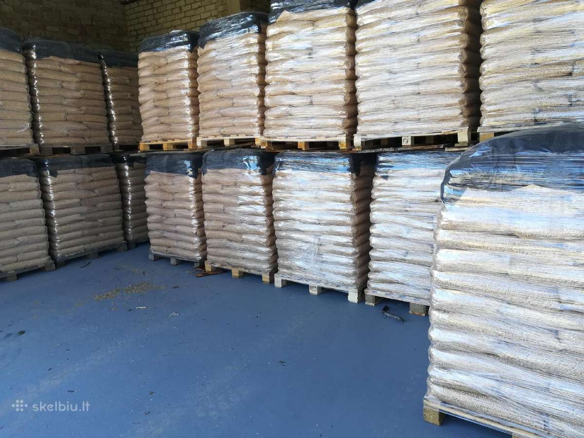 Medžio pjuvenų granulės 6mm En Plus A1 / Briketai - nuotraukos Nr. 4