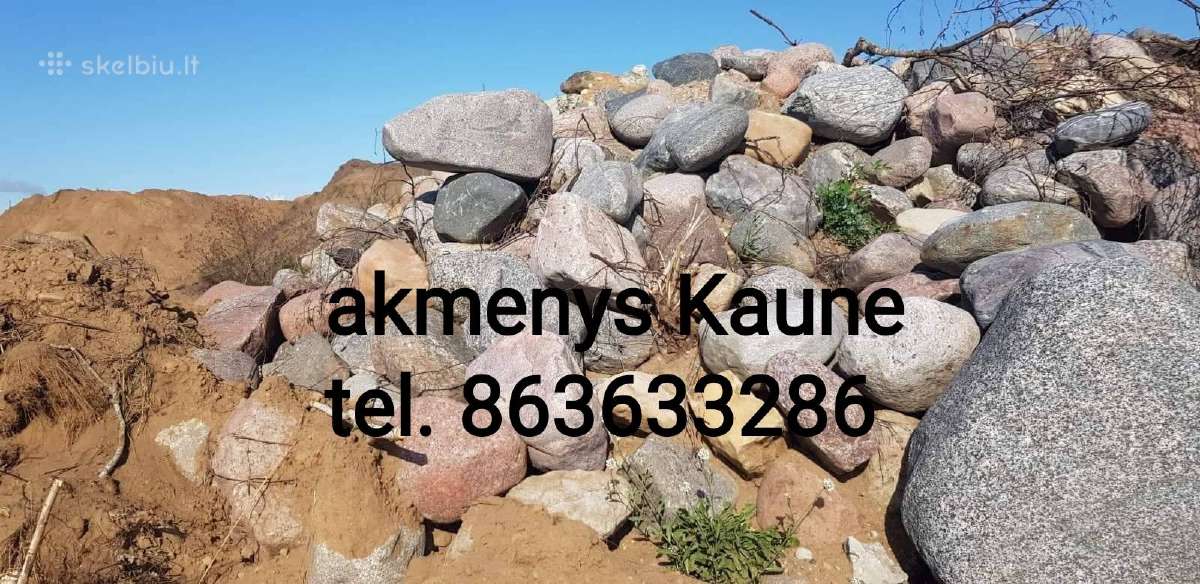Žvyras, skalda, juodžemis, dekoratyviniai akmenuka - nuotraukos Nr. 9