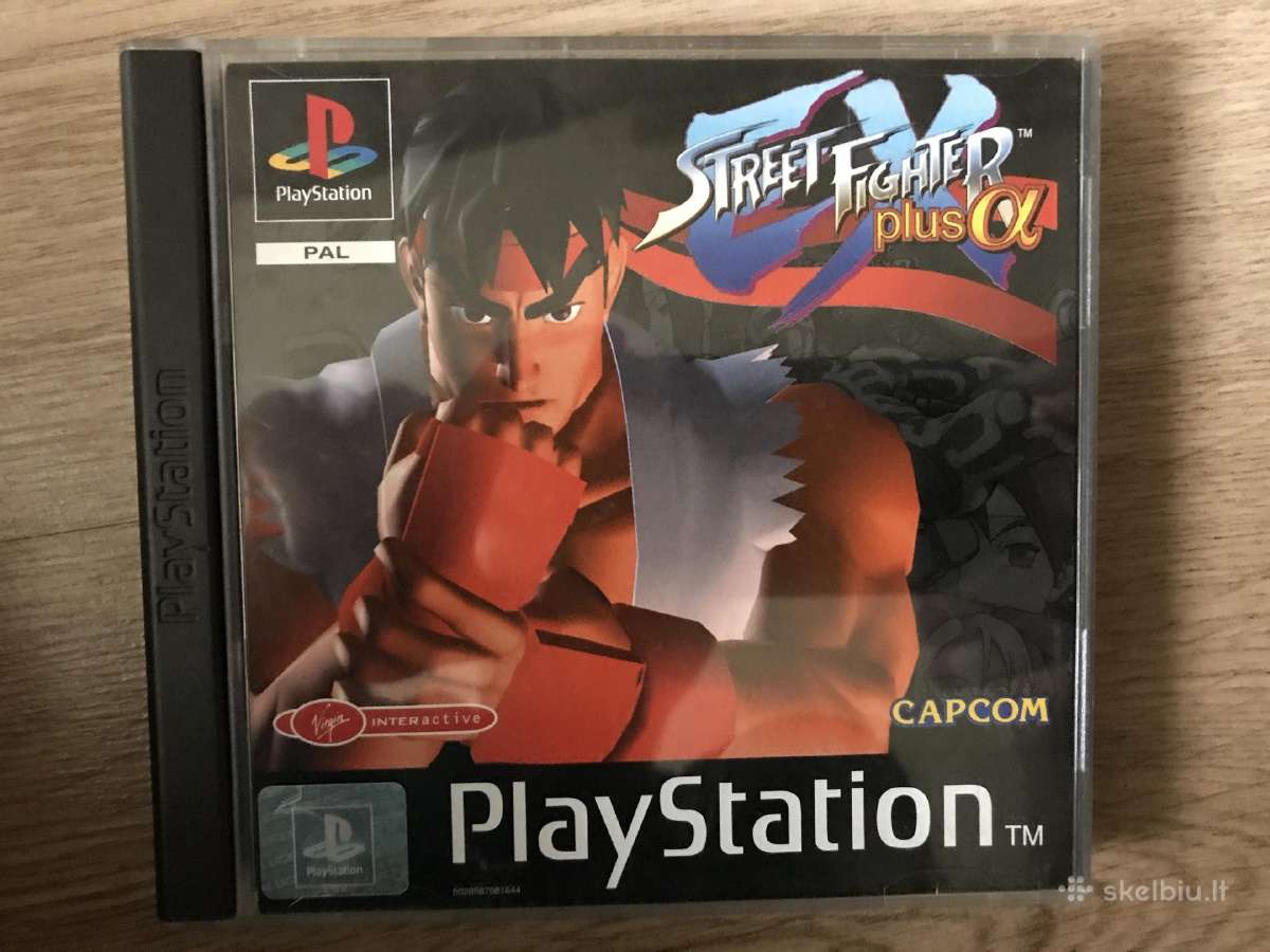 Street fighter zaidimai ps1, psx, playstation 1 - nuotraukos Nr. 9