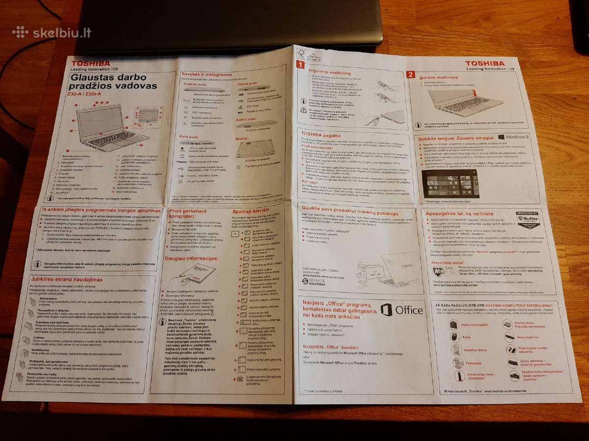 Toshiba Satellite Z30-a - nuotraukos Nr. 13