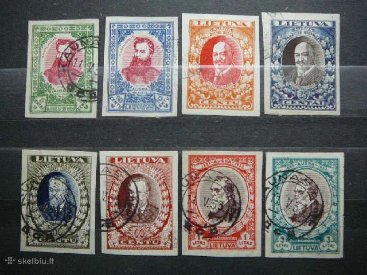 Lietuva 1933 Septyndieniai antsp. lit356/3ba