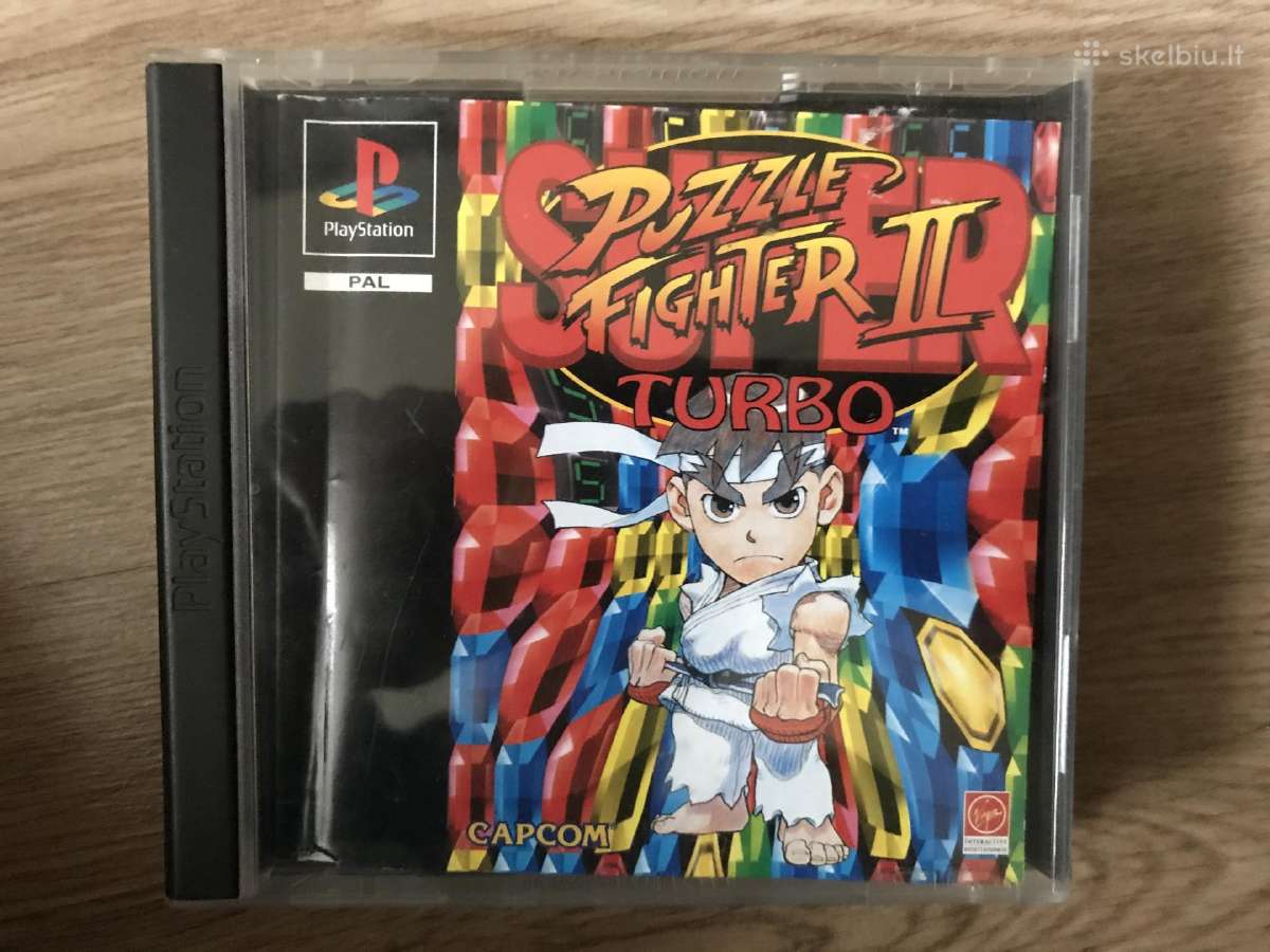 Street fighter zaidimai ps1, psx, playstation 1 - nuotraukos Nr. 7