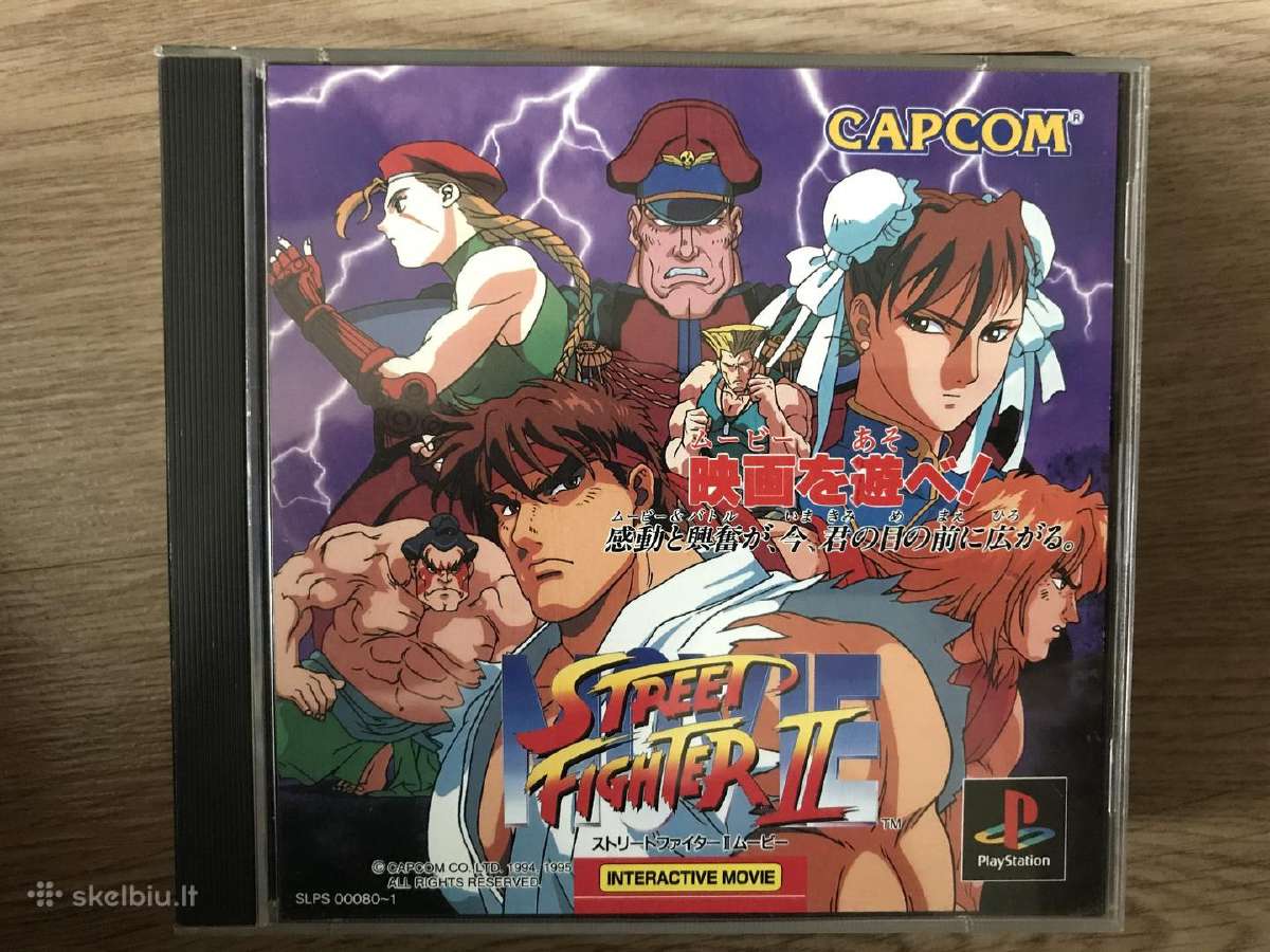 Street fighter zaidimai ps1, psx, playstation 1 - nuotraukos Nr. 11
