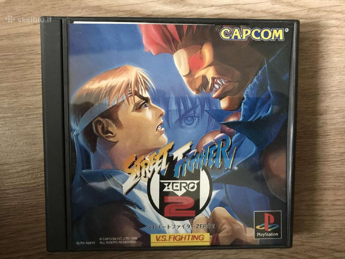 Street fighter zaidimai ps1, psx, playstation 1 - nuotraukos Nr. 13