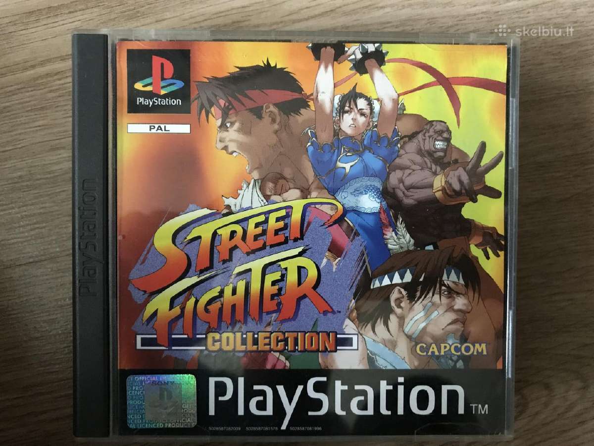 Street fighter zaidimai ps1, psx, playstation 1 - nuotraukos Nr. 15