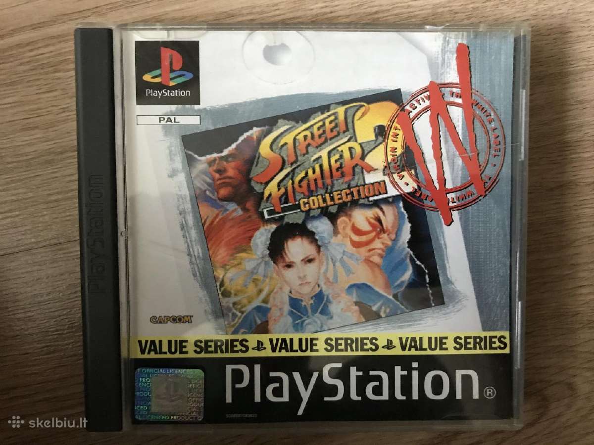 Street fighter zaidimai ps1, psx, playstation 1 - nuotraukos Nr. 17