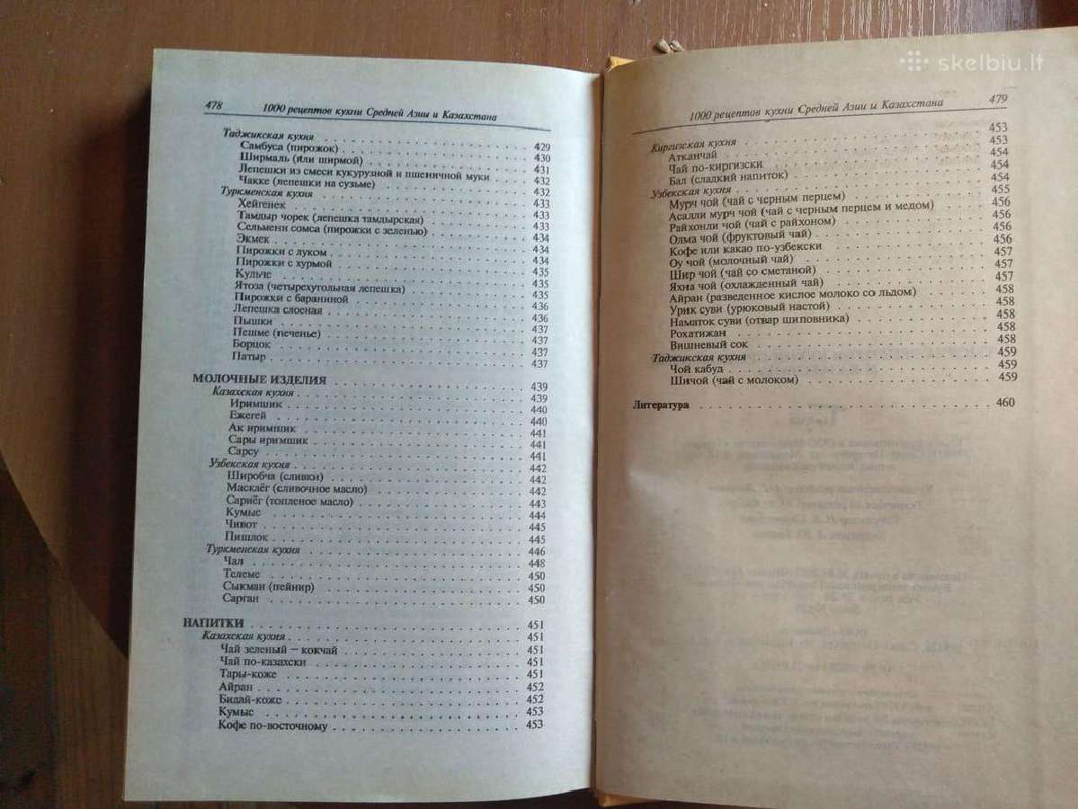 Knyga "1000 рецептов кухни Средней Азии" - nuotraukos Nr. 3
