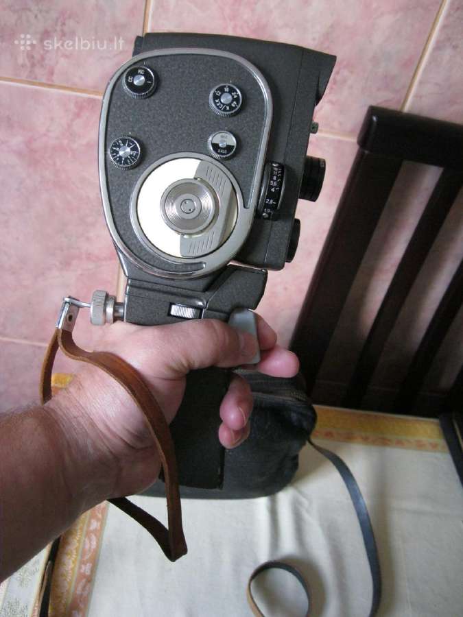 CcCCCP Kino Kamera Kvarc .zr. foto. Veikia.