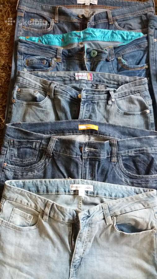 Mot. kelnės visos už 10€! - nuotraukos Nr. 2