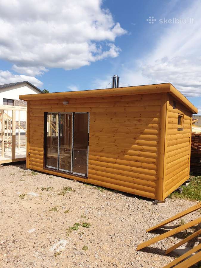 Pirtys sodo nameliai pavėsinės sandėliukai - nuotraukos Nr. 17