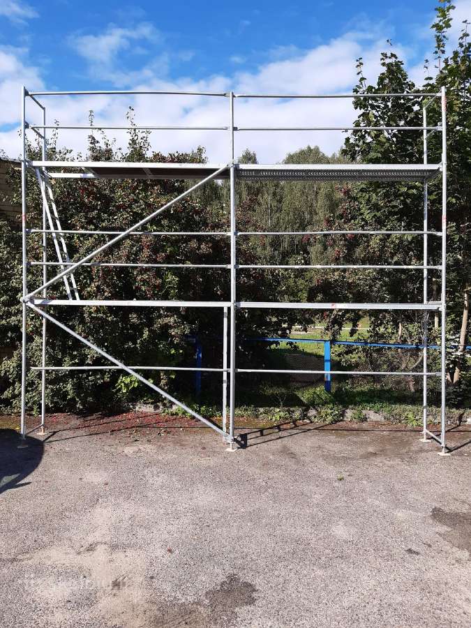 Fasadiniai/moduliniai pastoliai - nuotraukos Nr. 2