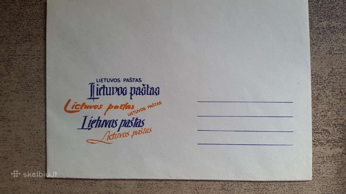 1993 m. Vokas laiškams