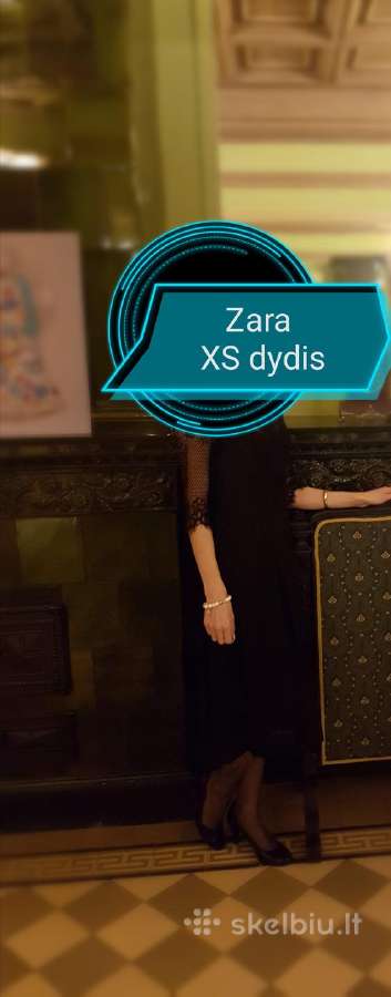 Zara juoda suknelė