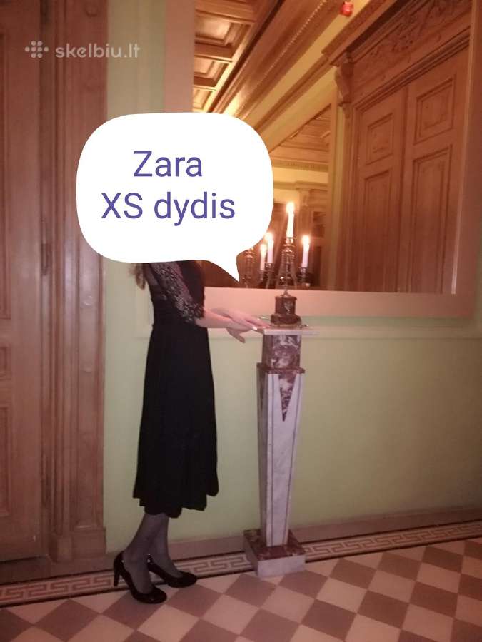 Zara juoda suknelė - nuotraukos Nr. 5