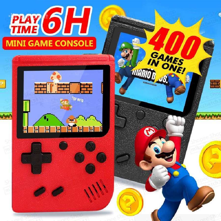 Sup 400 Retro Zaidimu konsole Mario Bros Tank - nuotraukos Nr. 2