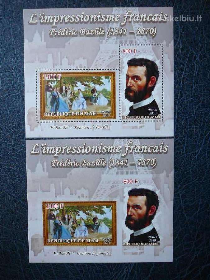 Daile Impresionistai F. Bazille mlm331(a/b)