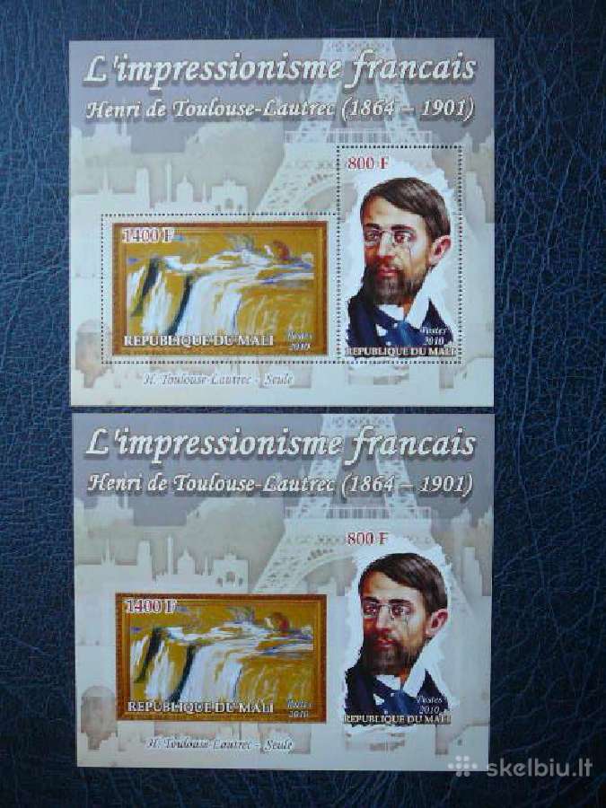 Daile Impresionistai T. - Lautrec mlm371(a/b)