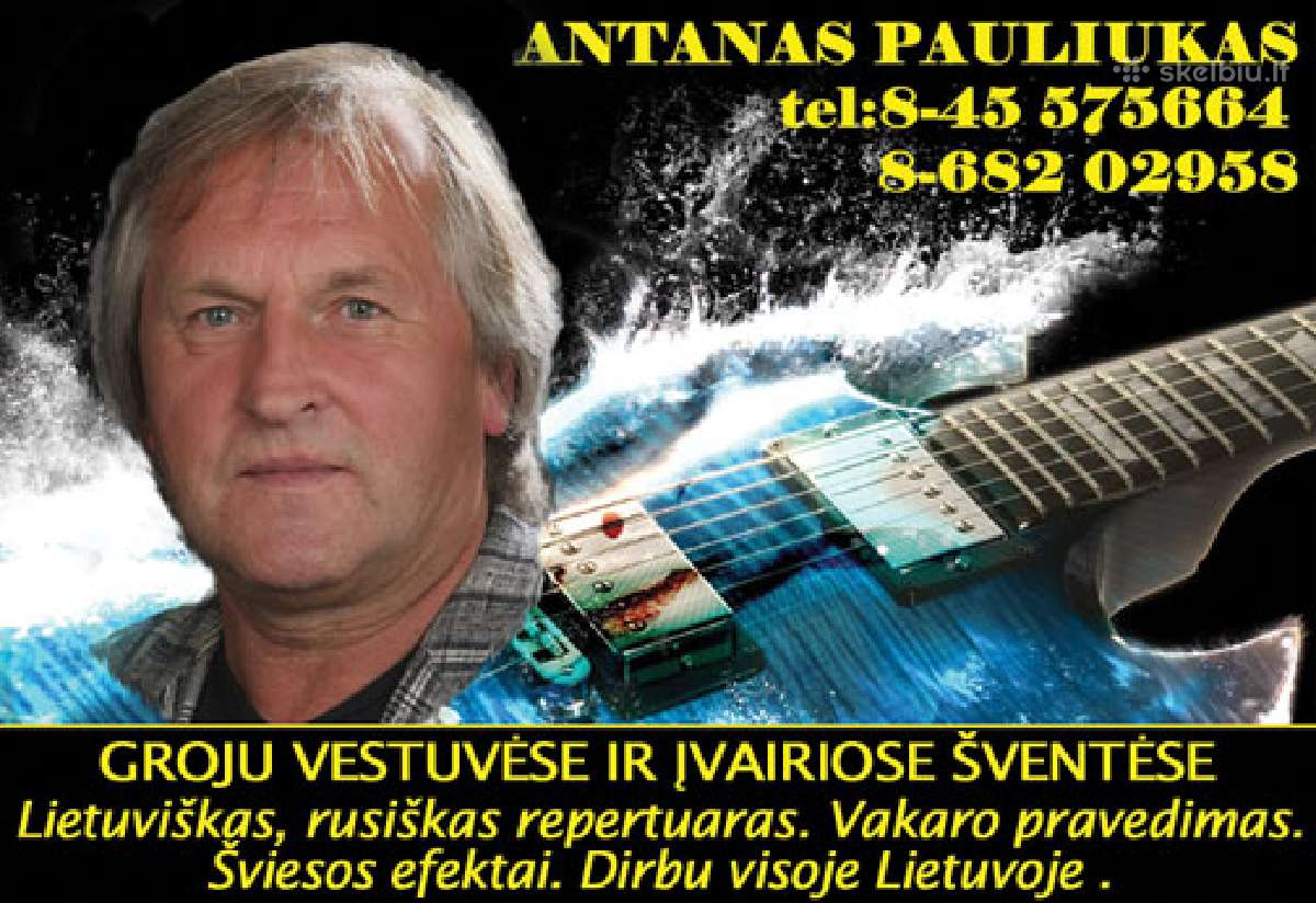 Muzikantas Antanas Pauliukas - nuotraukos Nr. 2