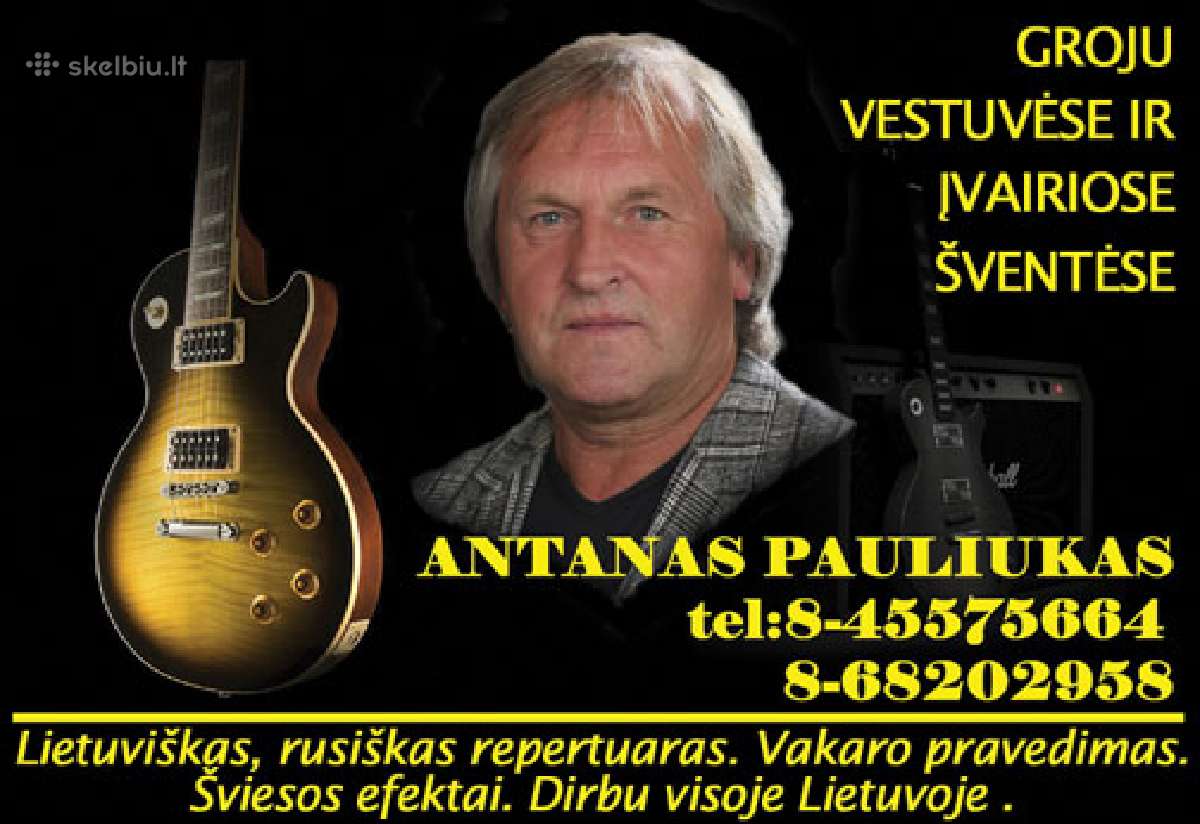 Muzikantas Antanas Pauliukas - nuotraukos Nr. 5