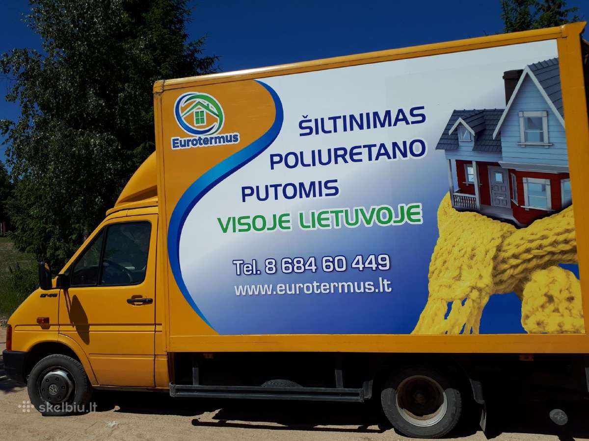 Šiltinimas uždarų ir atvirų porų poliuretanu