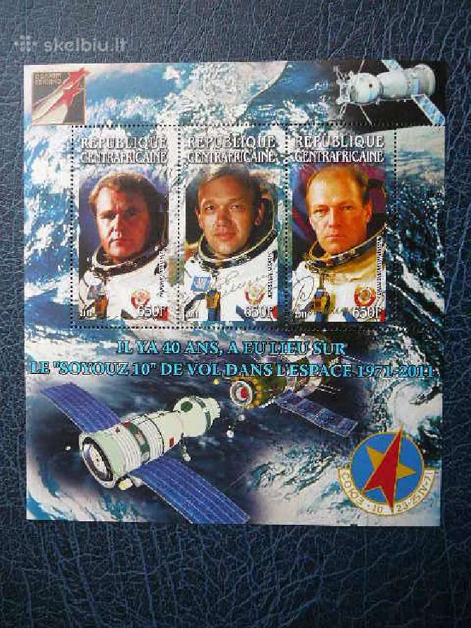 Kosmosas Sojuz - 10 svarus tch1121(a-b)