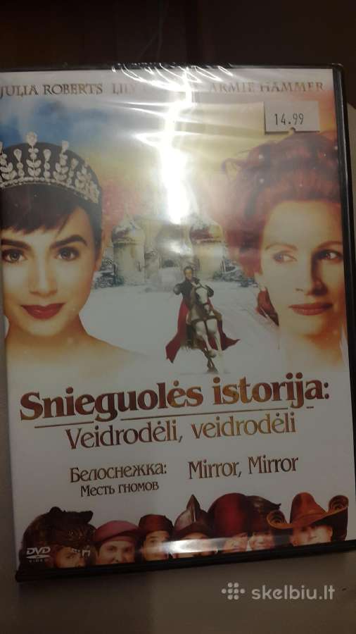 Naujas dvd filmas "Snieguolės istorija"