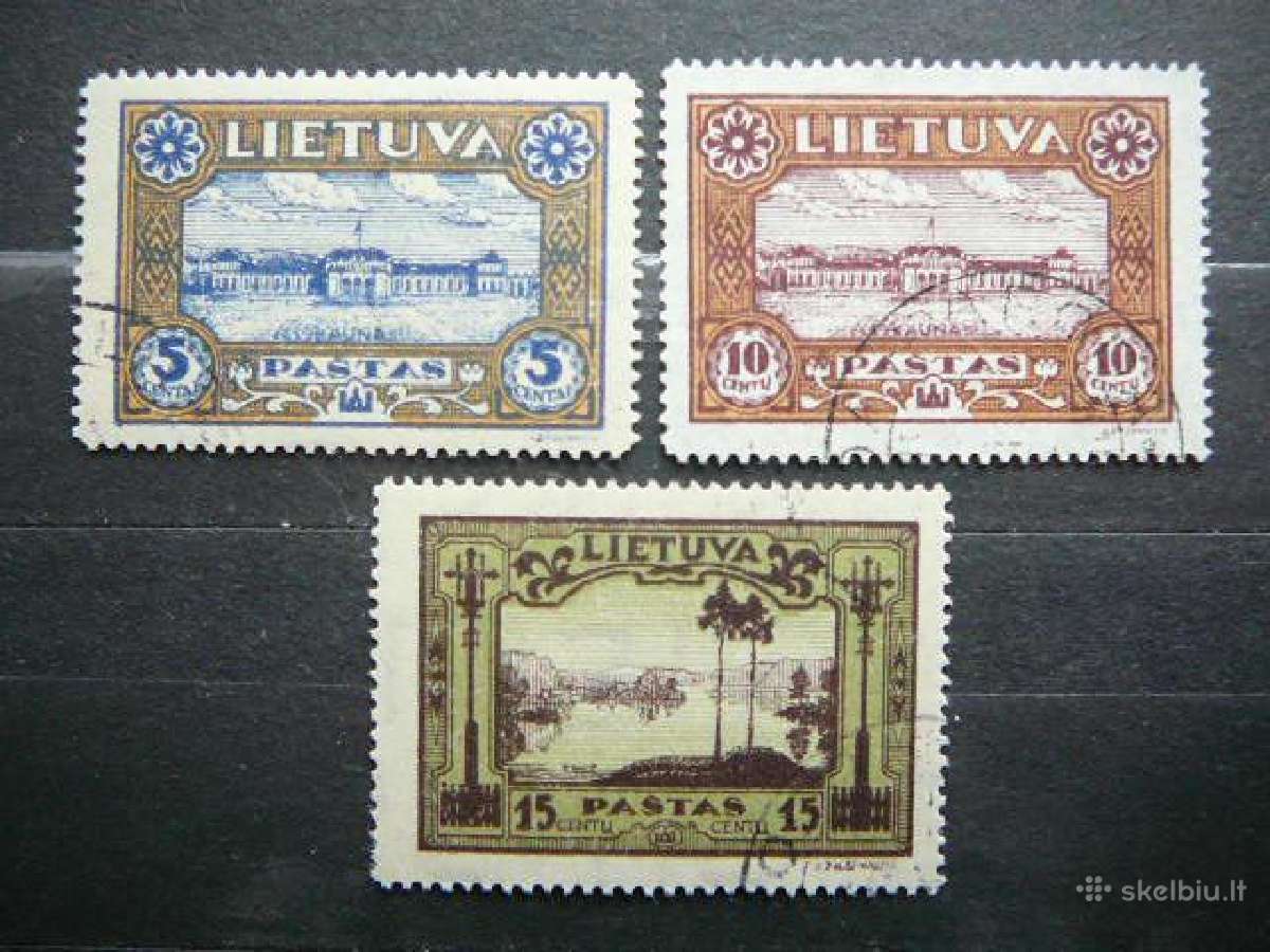 Lietuva 1932 Septyndieniai antsp. lit316/8aa
