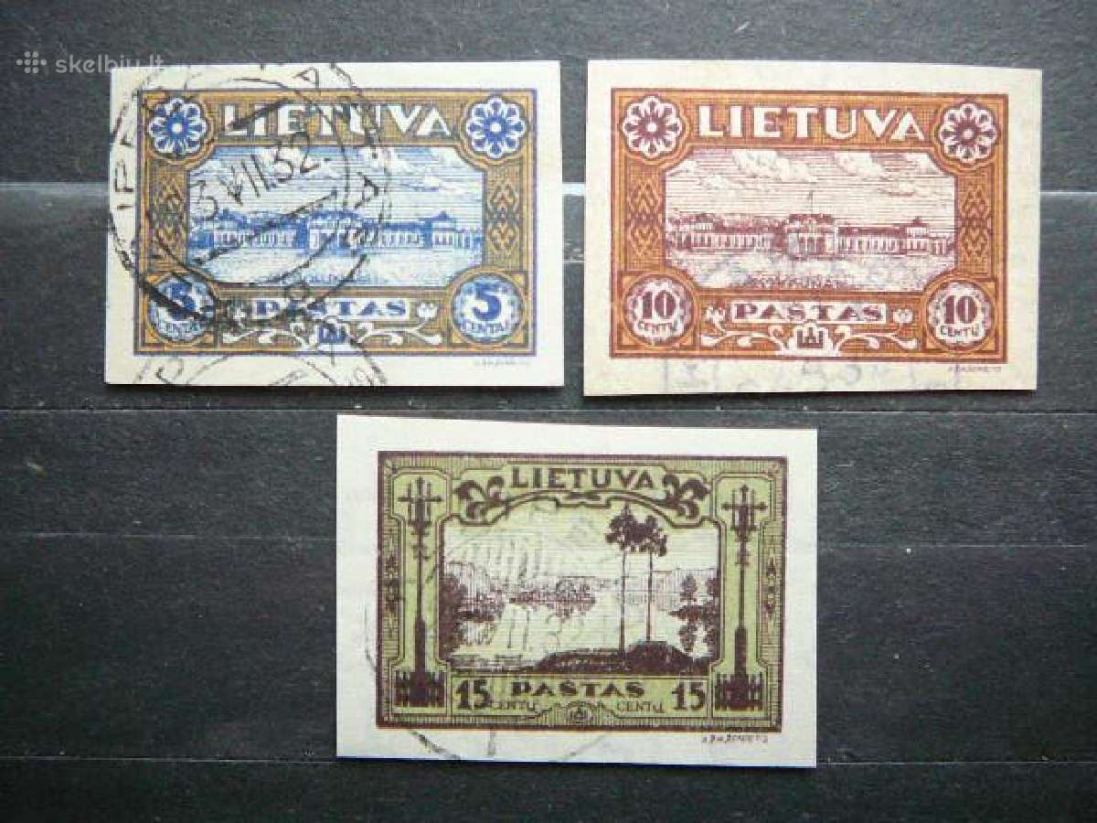 Lietuva 1932 Septyndieniai antsp. lit316/8ab
