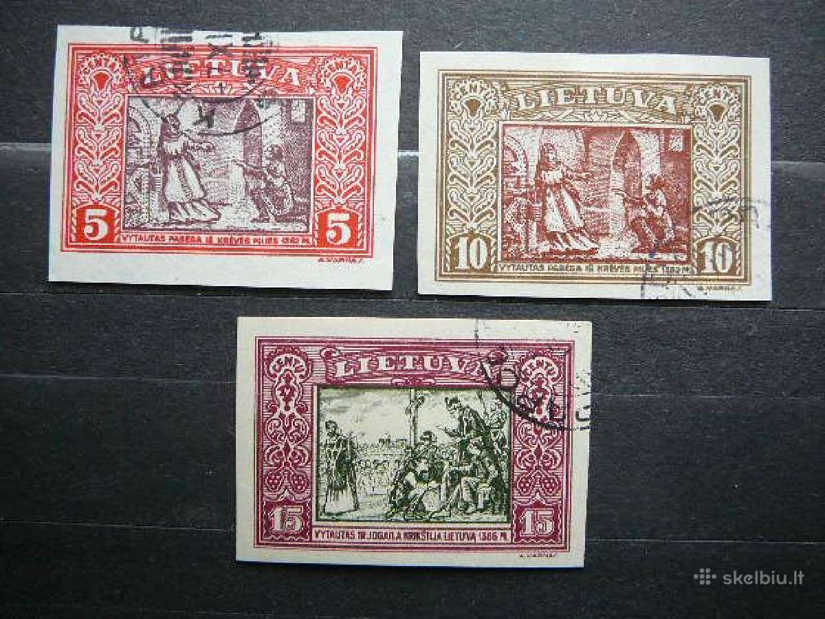 Lietuva 1932 Septyndieniai antsp. lit332/4ab