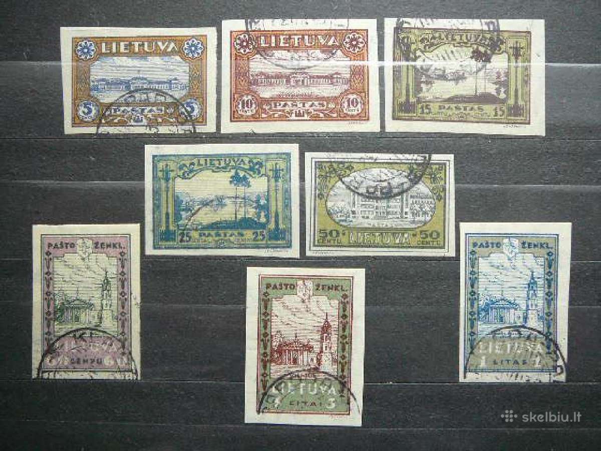 Lietuva 1932 Septyndieniai antsp. lit316/3ab