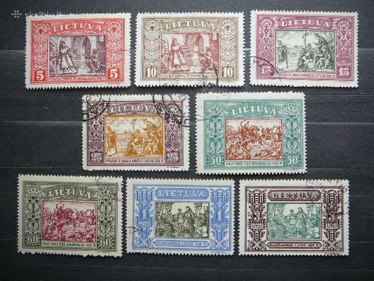 Lietuva 1932 Septyndieniai antsp. lit332/9aa