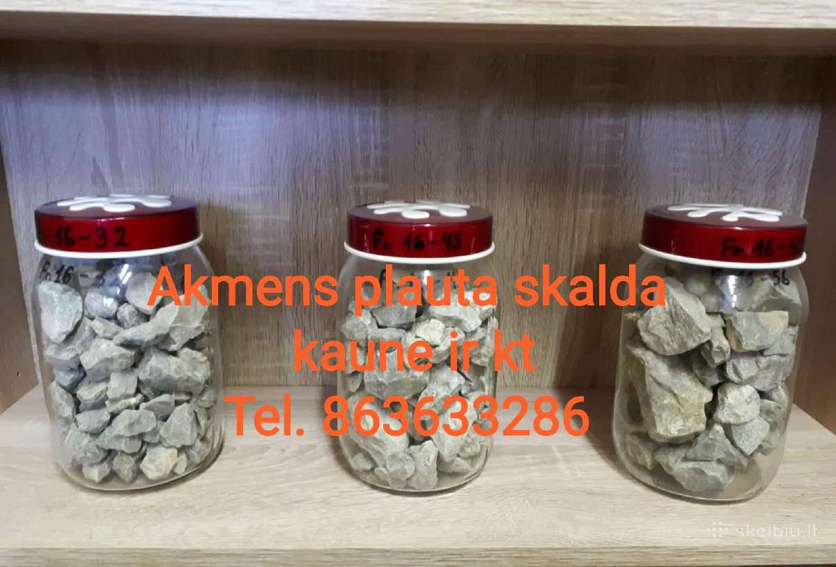 Žvyras, skalda, juodžemis, dekoratyviniai akmenuka - nuotraukos Nr. 12