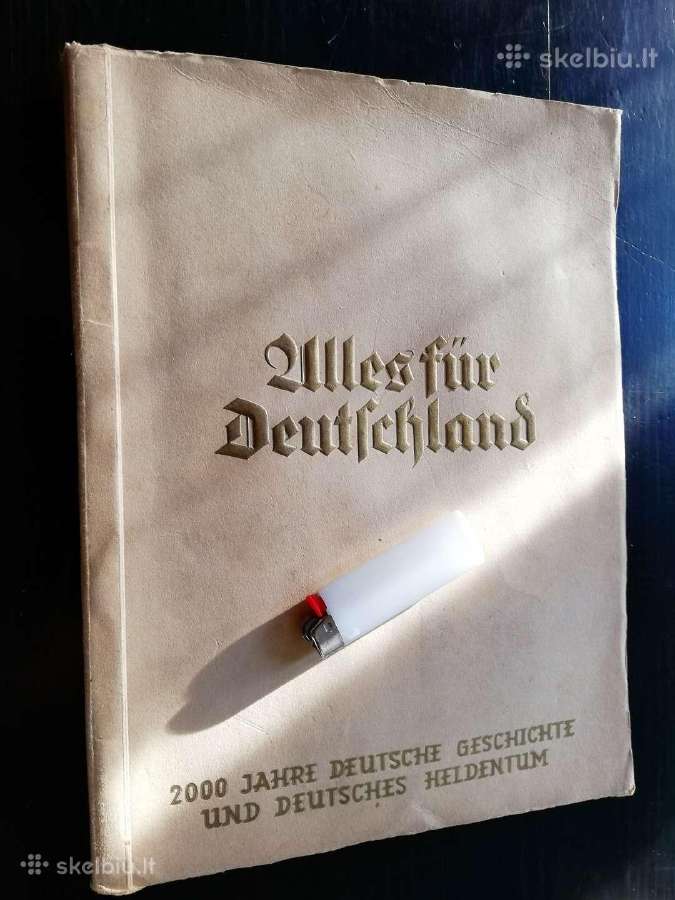 Ww1 vokiska knyga albumas