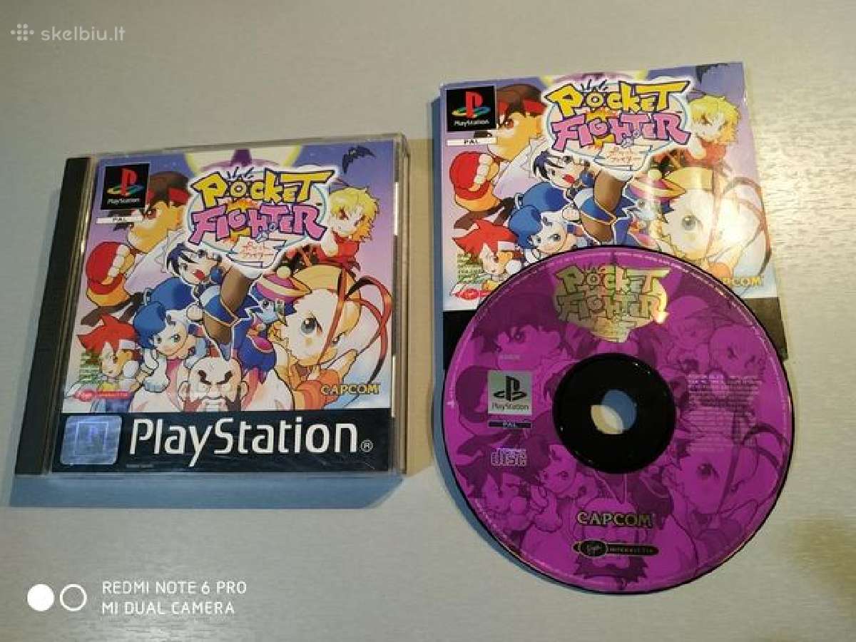 Ps1 Pocket fighter ps1, playstation 1